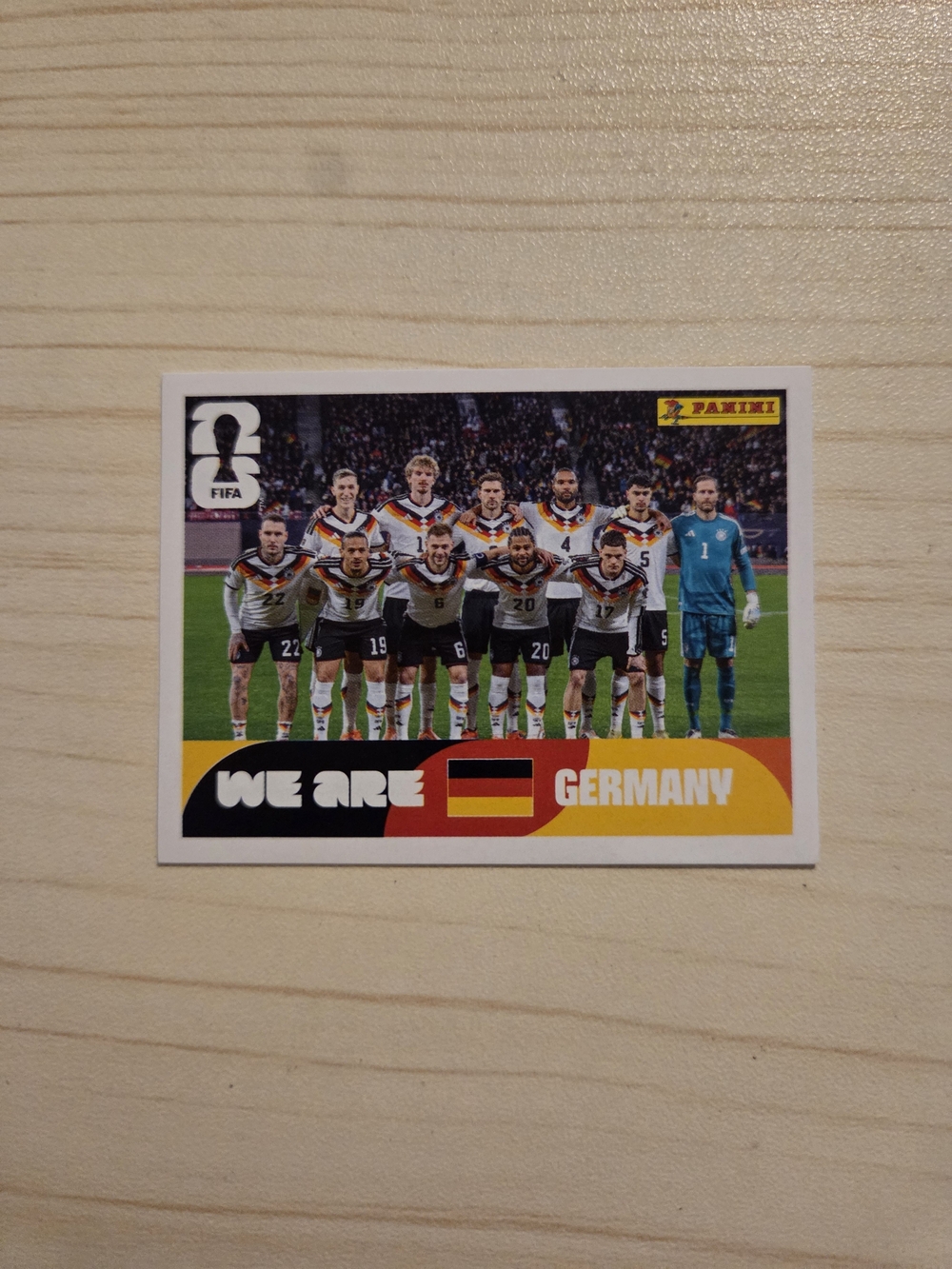 Panini Germany Team Sticker
